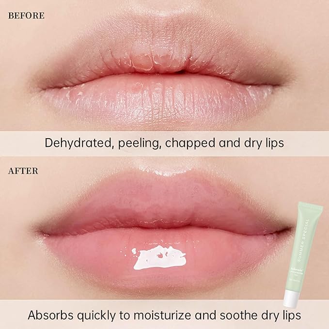 Lip Balm, Lip Butter Balm for Hydration Shine, Mini Neutrals Lip Butter Balm Set Lip Care Prouct, Moisturizing Tinted Lip Balm Gloss Hydrating Lip Oil for Women (#Iced Coffee)