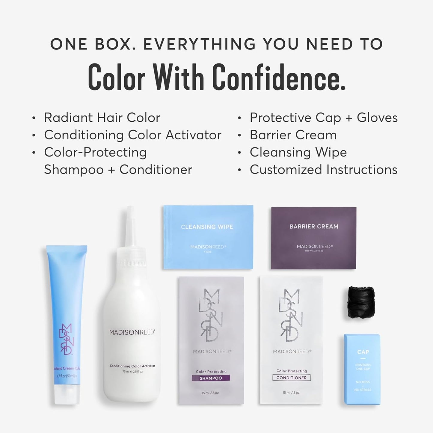 Madison Reed Radiant Hair Color Kit | 10NGV Light Golden Blonde (Amalfi Blonde) for 100% Gray Hair Coverage | Dimensional Salon-Quality Permanent Hair Dye | PPD-Free & Ammonia-Free | 1 Pack