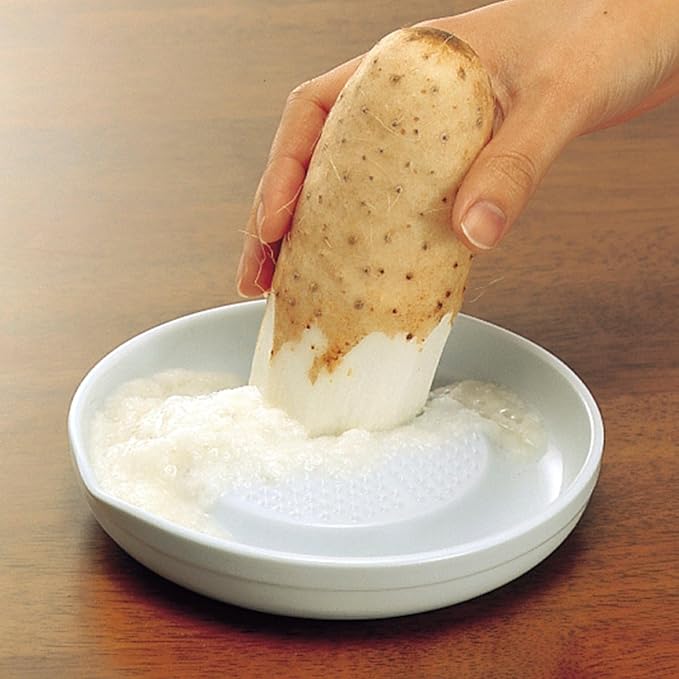 Kyocera 6.5" Ceramic Ginger & Garlic Grater, Medium – Fine Zester for Cheese, Citrus, Chocolate & More – Non-Slip, Rust-Proof, Dishwasher Safe