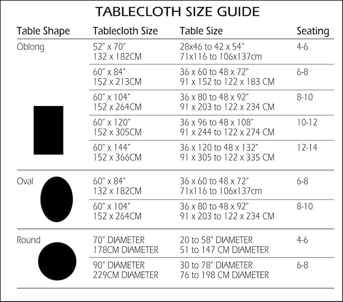 Newbridge Barcelona Luxury Damask Fabric Tablecloth, 52” Wide x 70” Rectangle, Antique White, 100% Polyester, No Iron, Soil Resistant Dining Room, Party and Banquet Table Cover