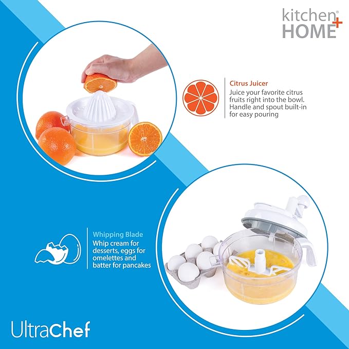 7 in 1 Food Chopper - As Seen on TV Manual Food Processor