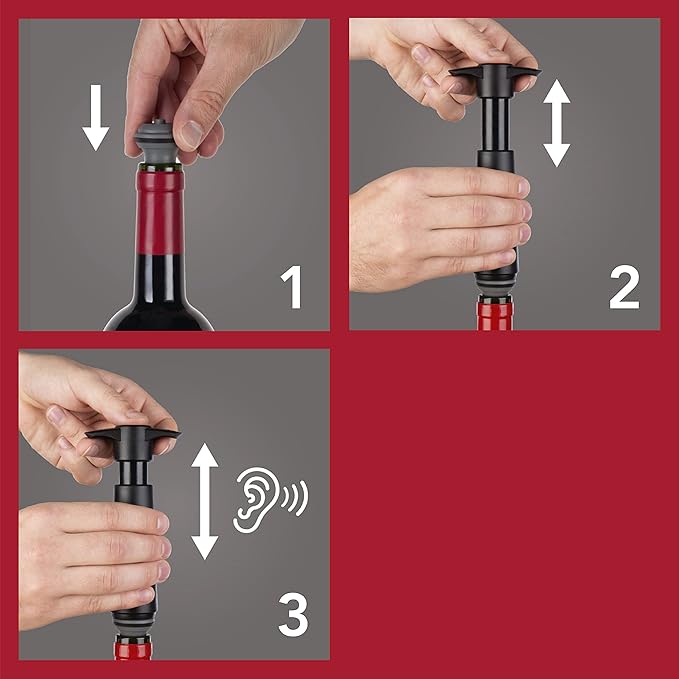 Vacu Vin Wine Saver Extra Stoppers, Set of 12 by Vacu Vin