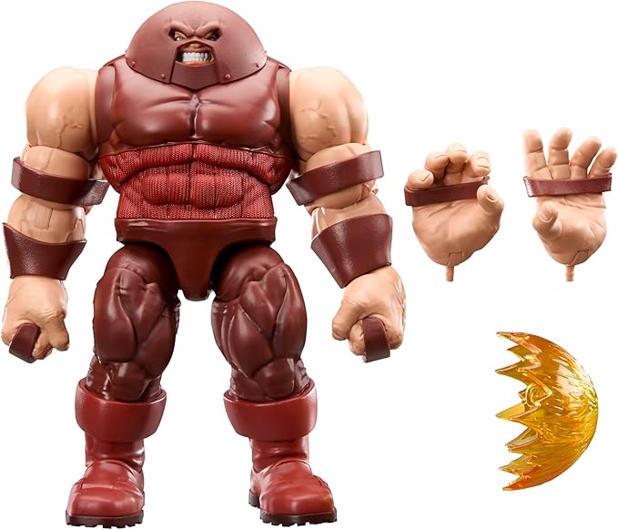 Marvel Legends Series Gamerverse Marvel's Juggernaut, Retro Video Game-Inspired Collectible 6-Inch Scale Action Figure