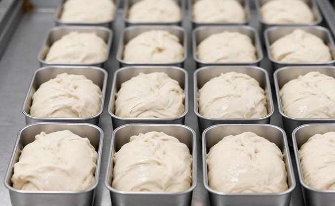Leonyo 4 Pack Mini Loaf Pans for Baking, 6.3x3.5IN Stainless Steel Small Bread Pans for Meatloaf, Metal Mini Loaf Tins for Banana Bread Baking Homemade Brownies Smaller Loaves, Dishwasher Safe