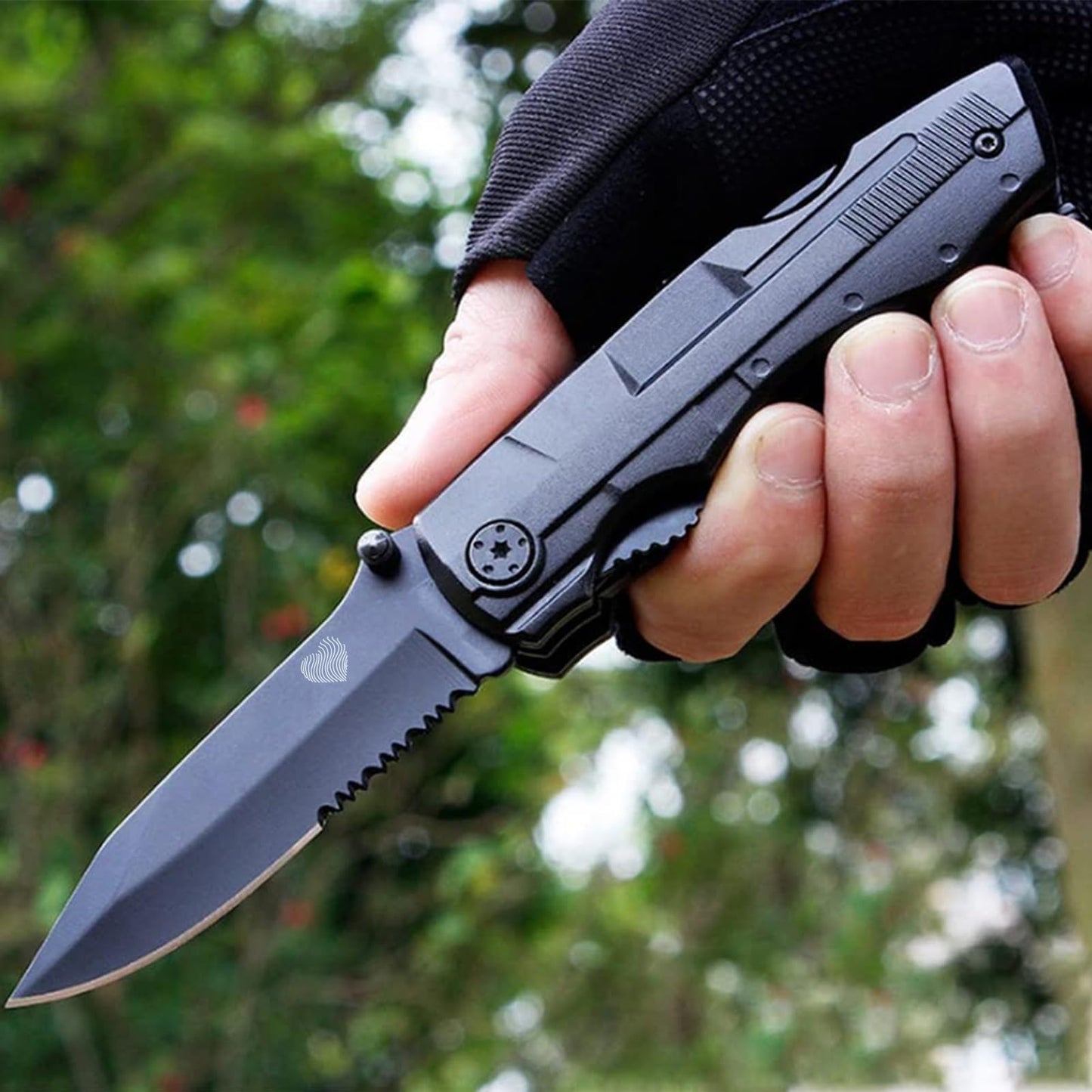 Unutes 14 in 1 Multitool Pocket Knife for Men, Tactical Multi-Tool Plier 9-in-1 screwdriver set with Nylon Sheath for Survival, Camping, Gifts for Dad, Husband