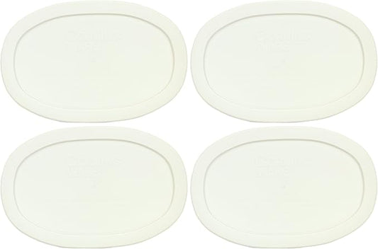 CorningWare F-15-PC 15oz French White Plastic Lid (4-Pack)