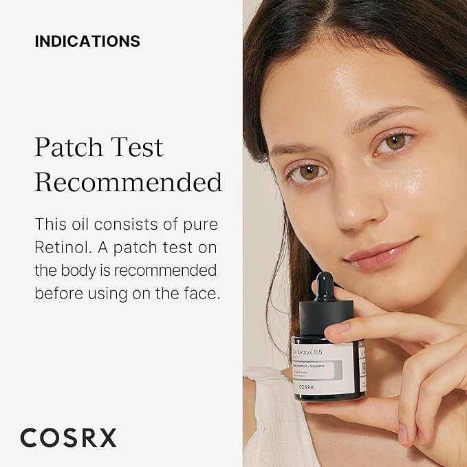 COSRX Retinol 0.5 Oil, Anti-aging Serum with 0.5% Retinoid Treatment for Face, Reduce Wrinkles, Fine Lines, & Signs of Aging, Gentle Skincare for Day & Night, Not Tested on Animals, Korean Skincare