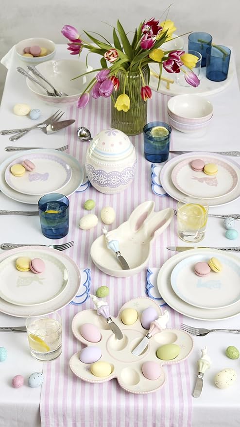 Oneida 898192 Bunny Hop Dinner Plates, Set Of 4