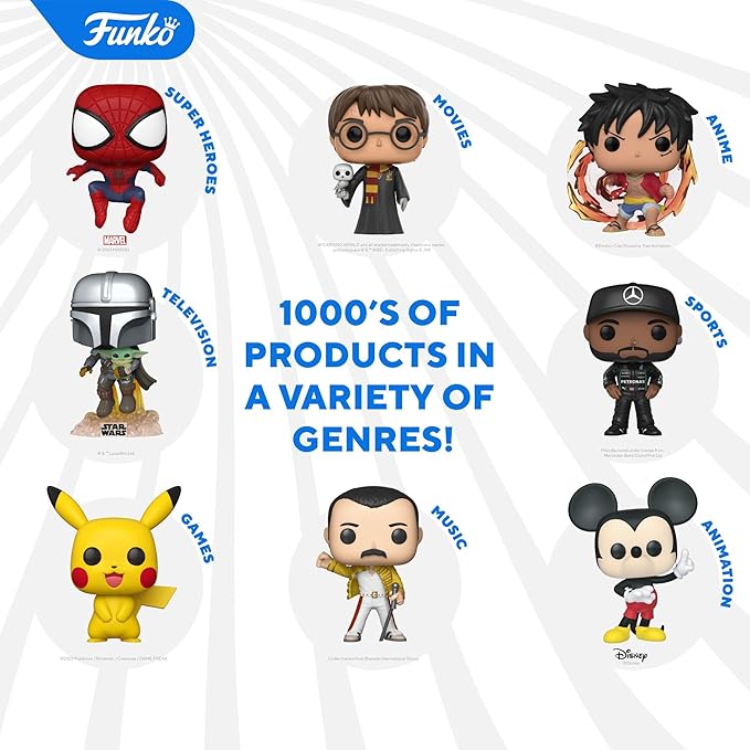 Funko Pop! Animation: Kpop Demon Hunters - Jinu - 1/6 Odds for Rare Chase Variant - Collectable Vinyl Figure - Gift Idea - Official Merchandise - Toys for Kids & Adults - Model Figure for Collectors