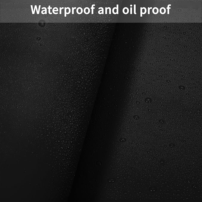 Leather Table Cover,1.8mm Thick,42x42 Inch Table Protector,Table Protector for Dining Room Table,Dining Table Cover,Table Cover Protector,Coffee Table Covers(Black+Wine Red,42x42)