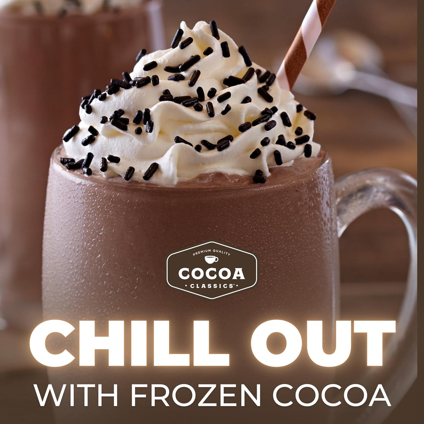 Cocoa Classics Caramel Cocoa Mix Hot Chocolate Made with Nonfat Milk Just Add Hot Water Make Hot or Iced Cocoa Gluten Free & Kosher Dairy Friendly 1.25oz Packets (Pack of 36)