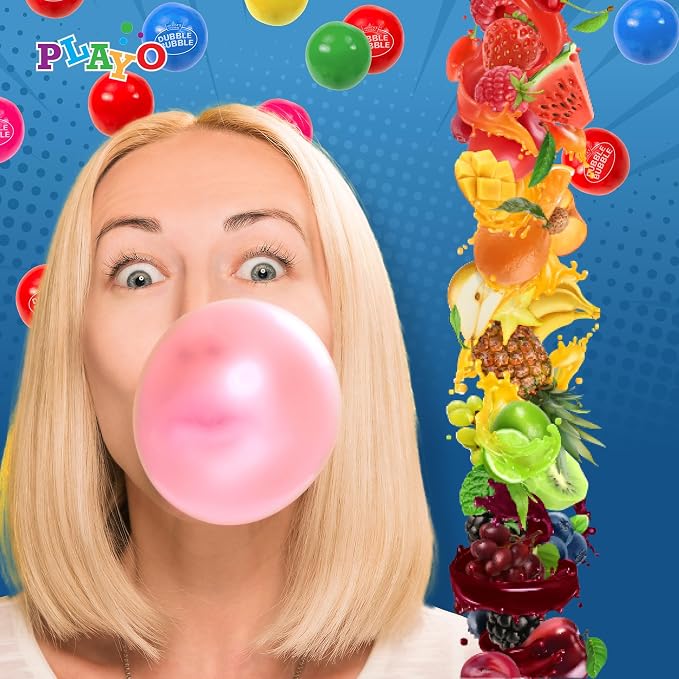 Gumball Machine for Kids 8.5" - Coin Operated Bubble Gum Machine and Toy Bank - Candy Machine Dispenser Includes 45 Gum Balls - Candy Dispenser Machine Gift Toys for Girls and Boys - 8.5" (Light Blue)