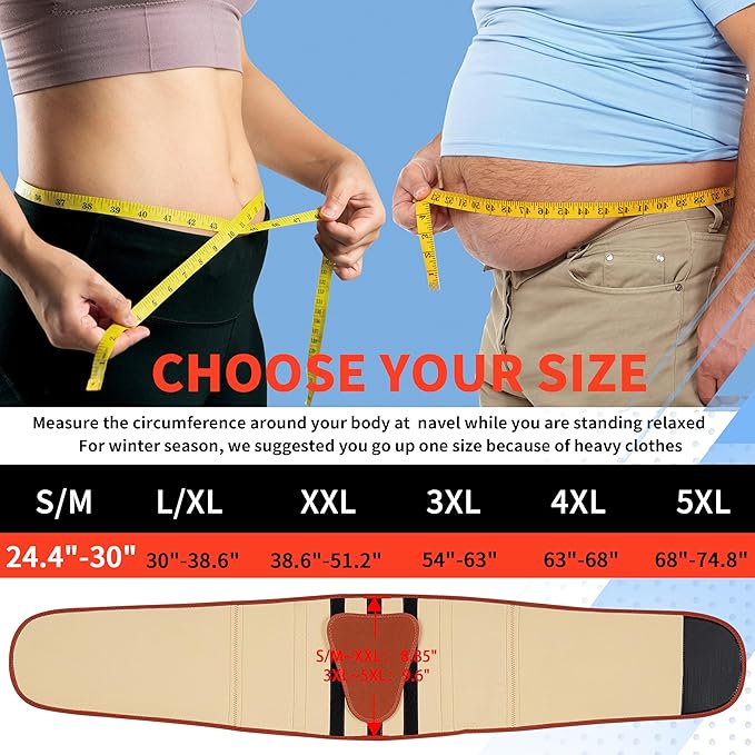 FEATOL Back Brace for Lower Back Pain, Breathable Back Support Belt for Women & Men with Lumbar Pad, Lumbar Support Belt for Heavy Lifting & Work, Scoliosis, Brown, 3XL (Circumference:54-63")