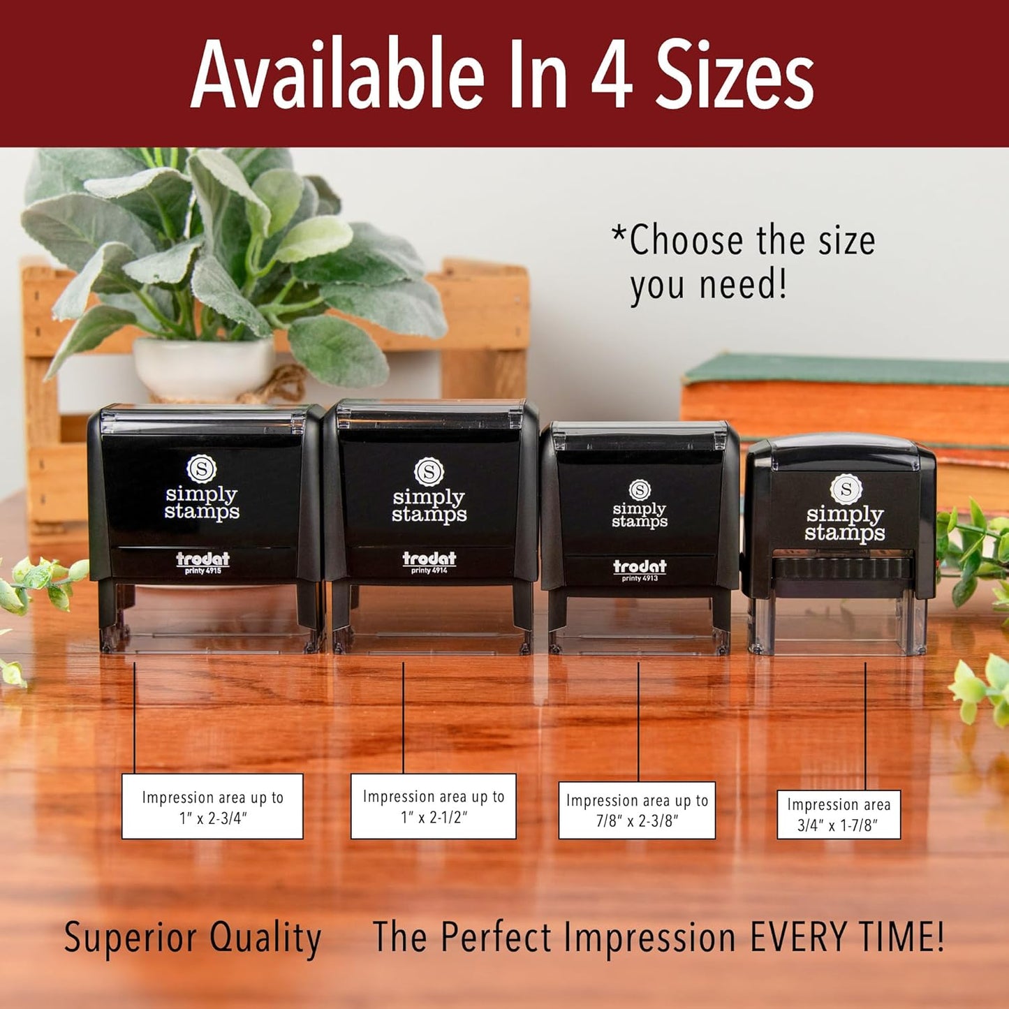 Shred Office Stamp | 4 Different Sizes | 20 Designs | Multiple Color Options | Perfect for Quick Validation of Office Documents (Shred, Xtra Wide)