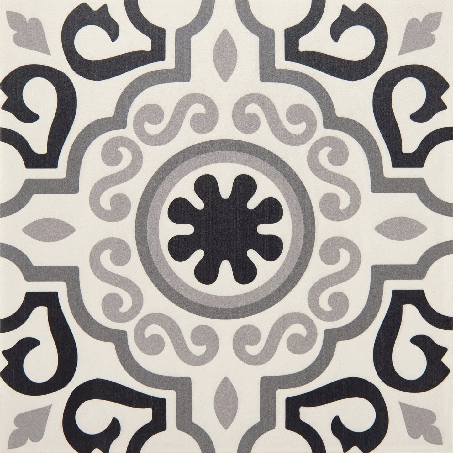 12x12 Marseille Encaustic Pattern Ceramic Tile Floor Wall (4)