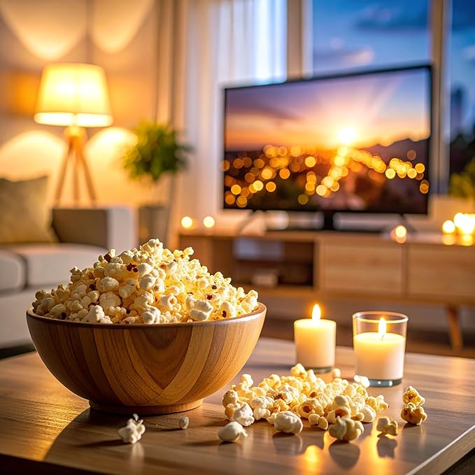 Snappy Yellow Popcorn Kernels for Popping with Popcorn Machine, Air Popper or Stove Top, 2 lb Bags, 12 Pack