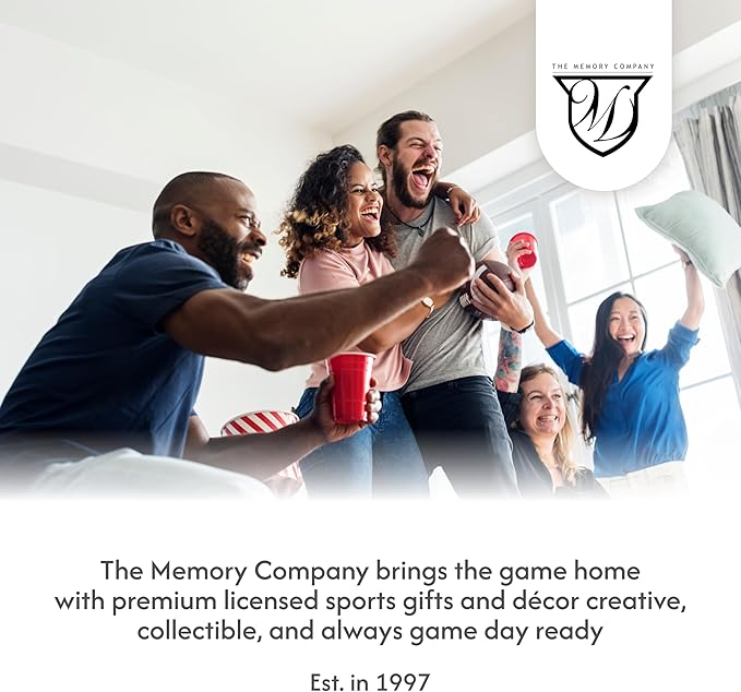 The Memory Company | Licensed NCAA 40oz Iridescent Tumbler with Handle