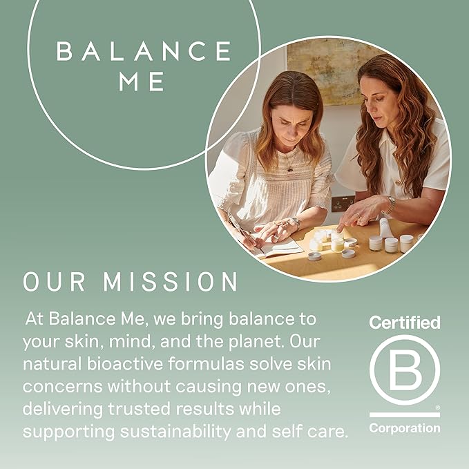 Balance Me Congested Skin Serum, Natural Acne Treatment for Face with Kanuka & Moringa, Non-Drying Spot Serum for Oily, Combination & Sensitive Skin (1 x 0.5 fl oz)