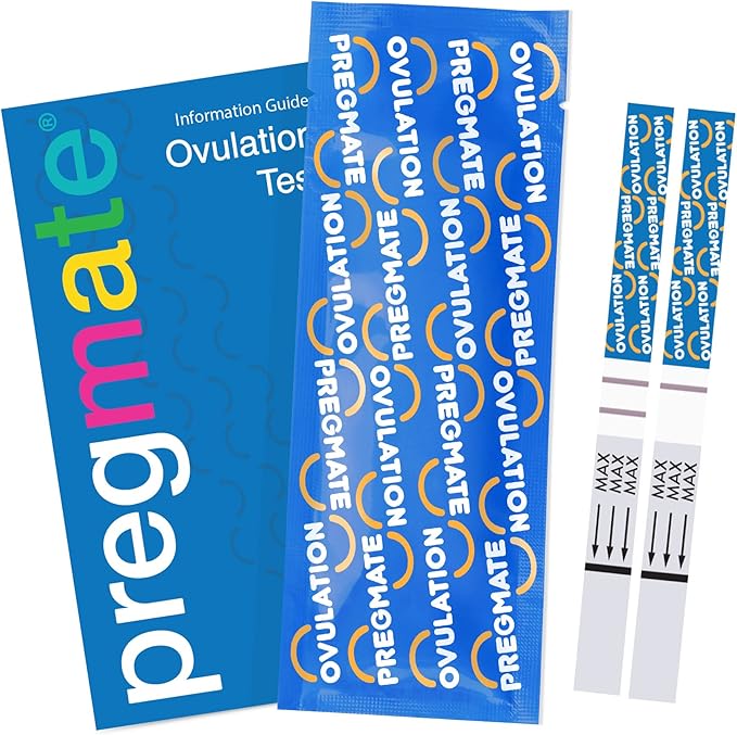 Pregmate 40 Ovulation and 10 Pregnancy Test Strips