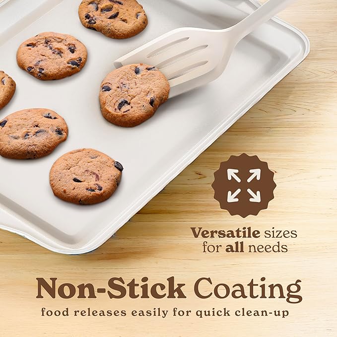 Country Kitchen Nonstick Stackable Bakeware Set - Durable, Easy Release Baking Set- 22 Pc. Includes Silicone Muffin Cups