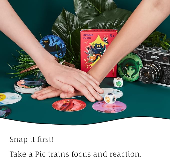 Fun Card Games Bundle for Kids 5+ | 3 Games Included | Fun Educational Card Games | Help to Train Memory, Imagination and Creativity | Recommended by Teachers | 2-6 Players | 10 min Playtime