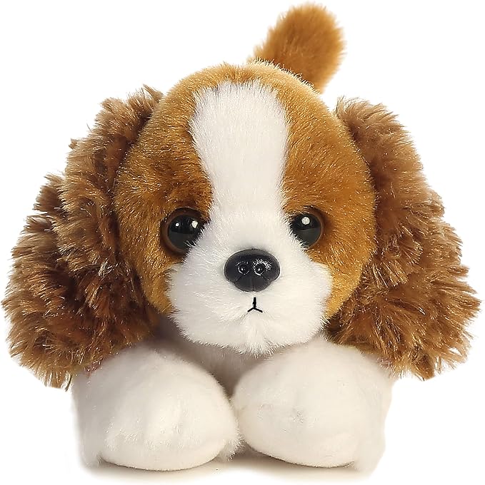 Aurora® Adorable Mini Flopsie™ Charles™ Stuffed Animal - Playful Ease - Timeless Companions - Brown 8 Inches