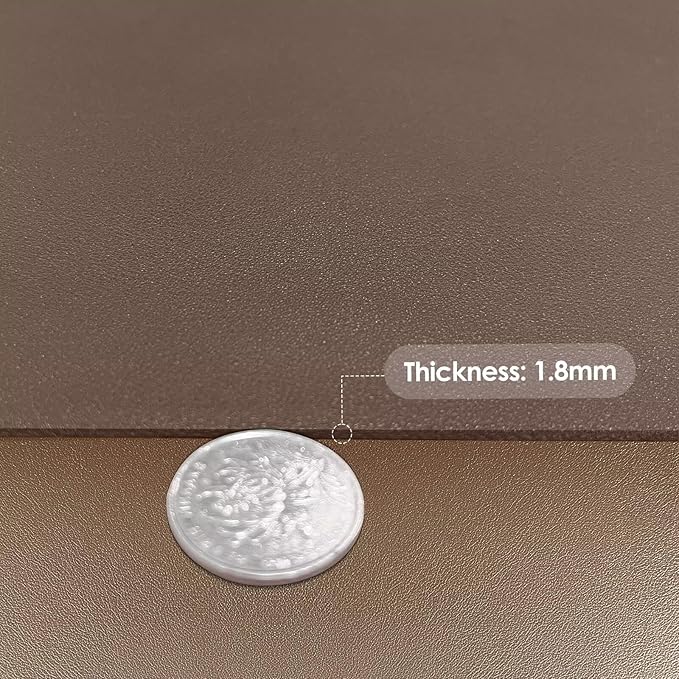 Dining Table Protector Pad for Dining Room Table - Can Be Used On Both Sides Waterproof and Easy to Clean Good Flatness Used for Dining Table(Mud Color+Champagne Gold 54x98)