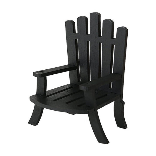 Durable Kids Adirondack Chair in Vibrant Red Weather-Resistant, Eco-Friendly, Perfect for Indoor & Outdoor Fun, Invincible Home Decor, Holiday Gifts Ornaments