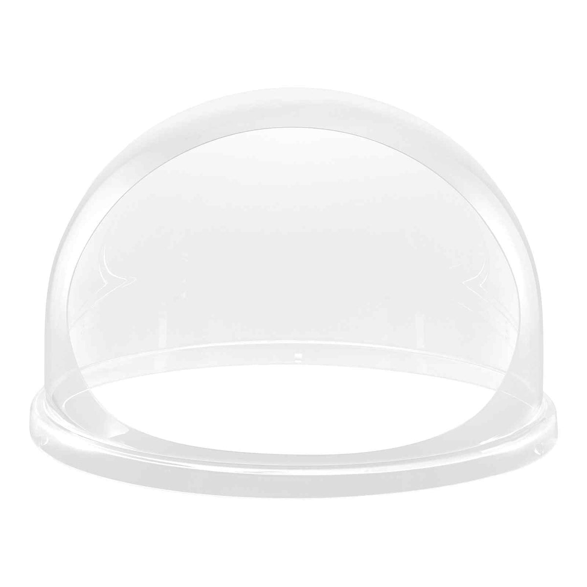 Cotton Candy Machine Cover, Transparent Acrylic Dome Bubble Shield, Cotton Candy Machine Bubble Shield Compatible with 20.5in Cottons Candies Machines Bowl for Party, Shops, Bottom Groove Design